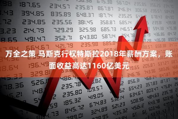 万全之策 马斯克行权特斯拉2018年薪酬方案，账面收益高达1160亿美元