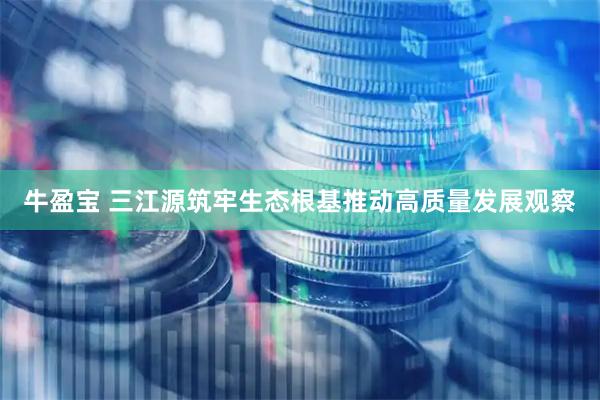 牛盈宝 三江源筑牢生态根基推动高质量发展观察